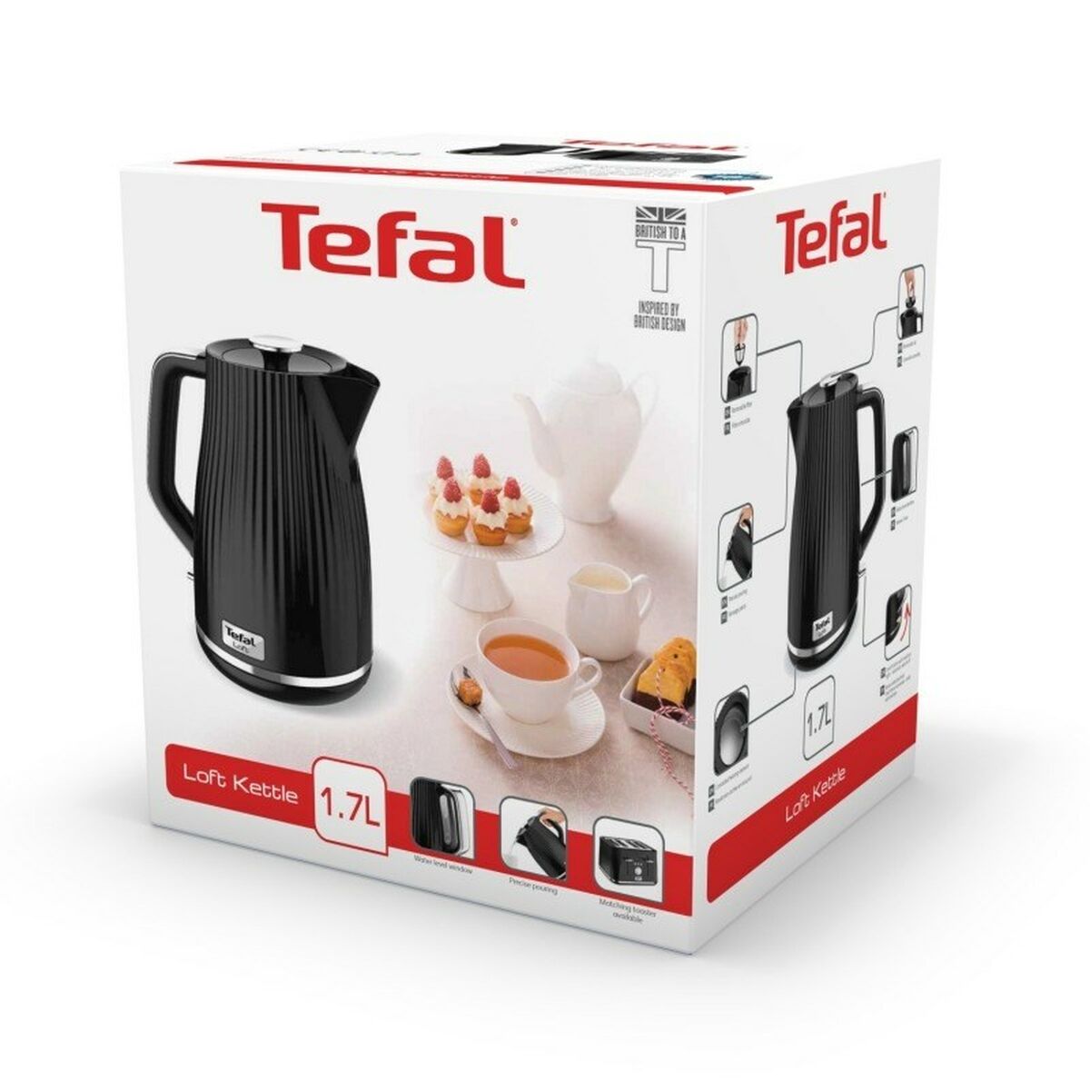Bollitore Tefal KO2508 Nero Metallo 2400 W 1,7 L 4 S9133042_2