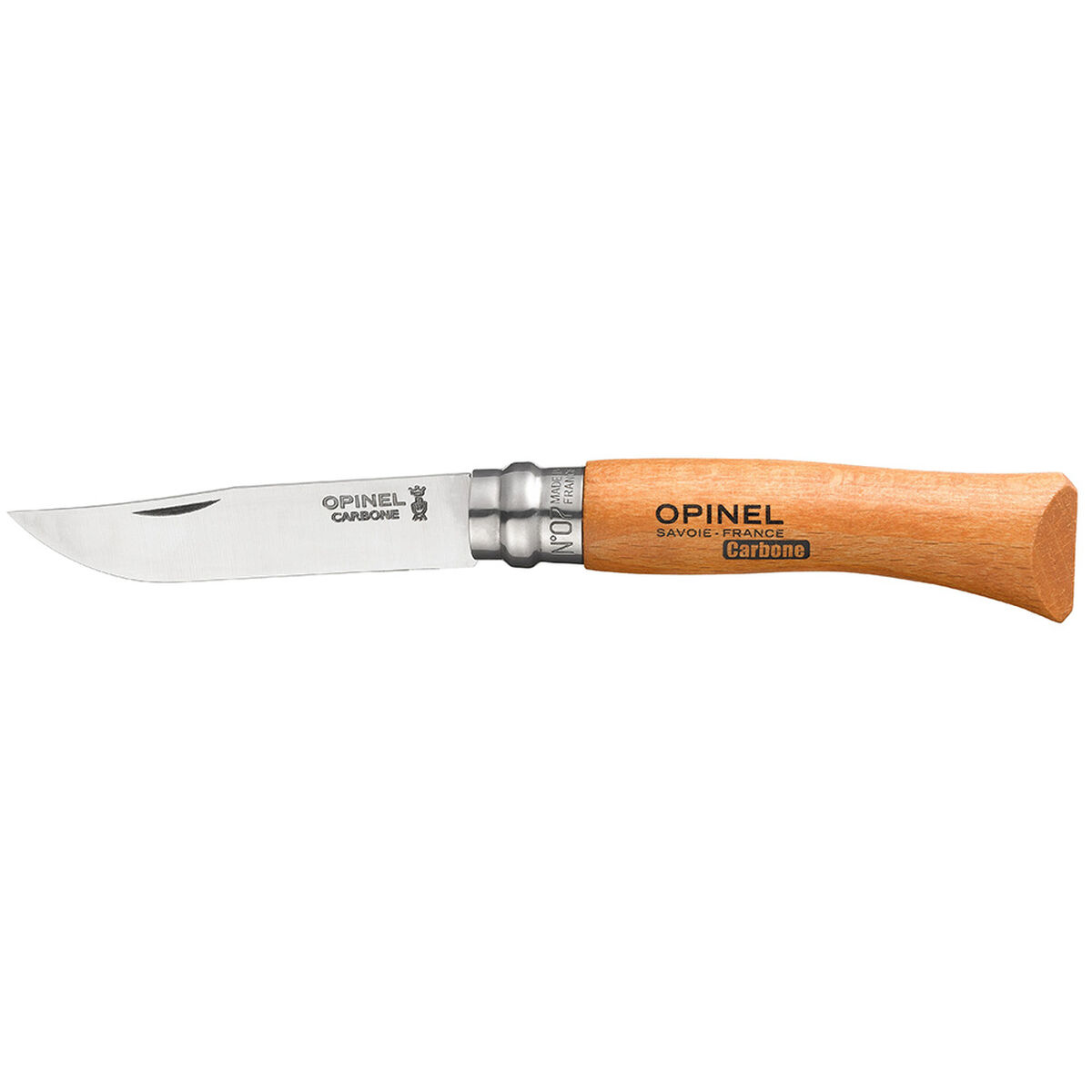 Coltello a serramanico Opinel nº7 Acciaio al carbonio legno di faggio 8 cm 2 S7924809_0