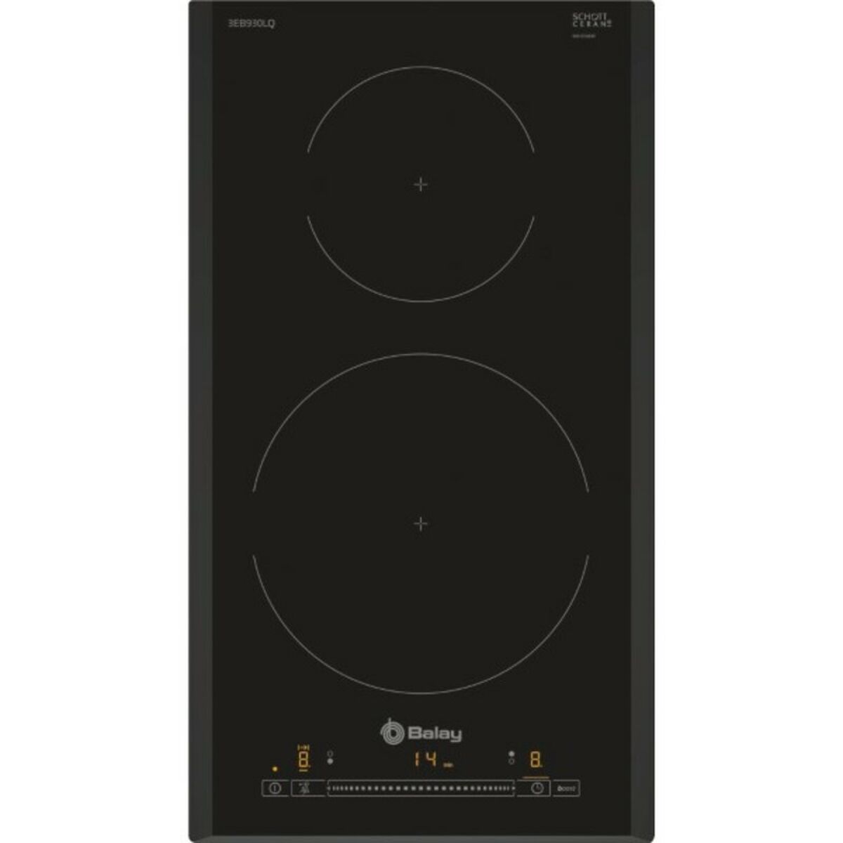 Piano Cottura ad Induzione Balay 3EB930LQ 30 cm 2 S0408428_0