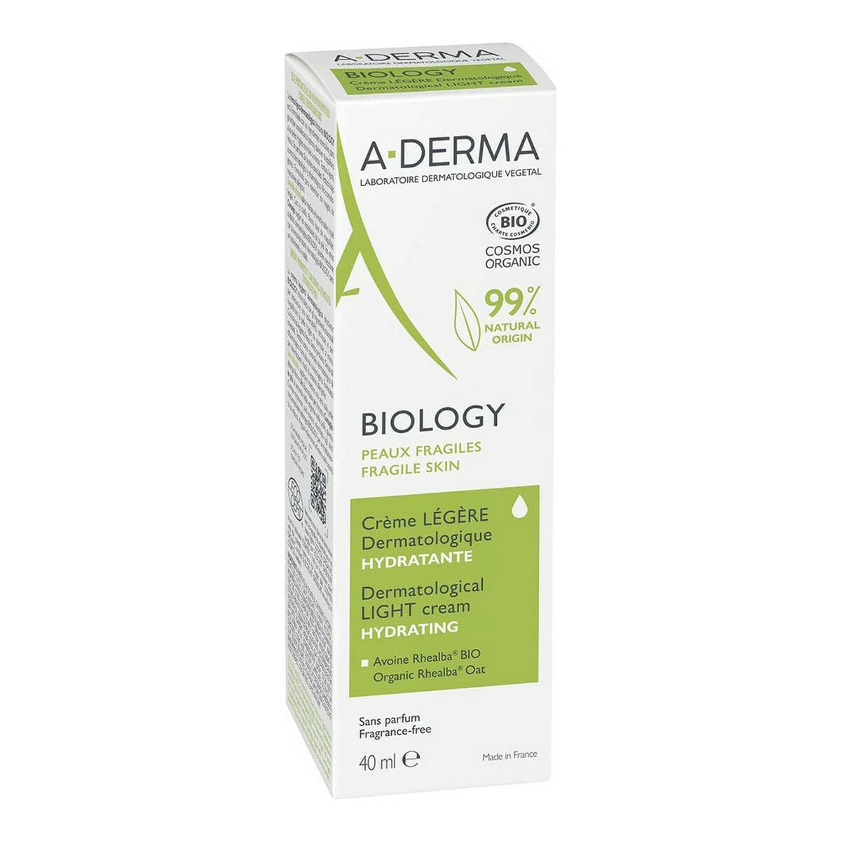 Crema Idratante A-Derma Biology Leggera (40 ml) 3 S0596687_1