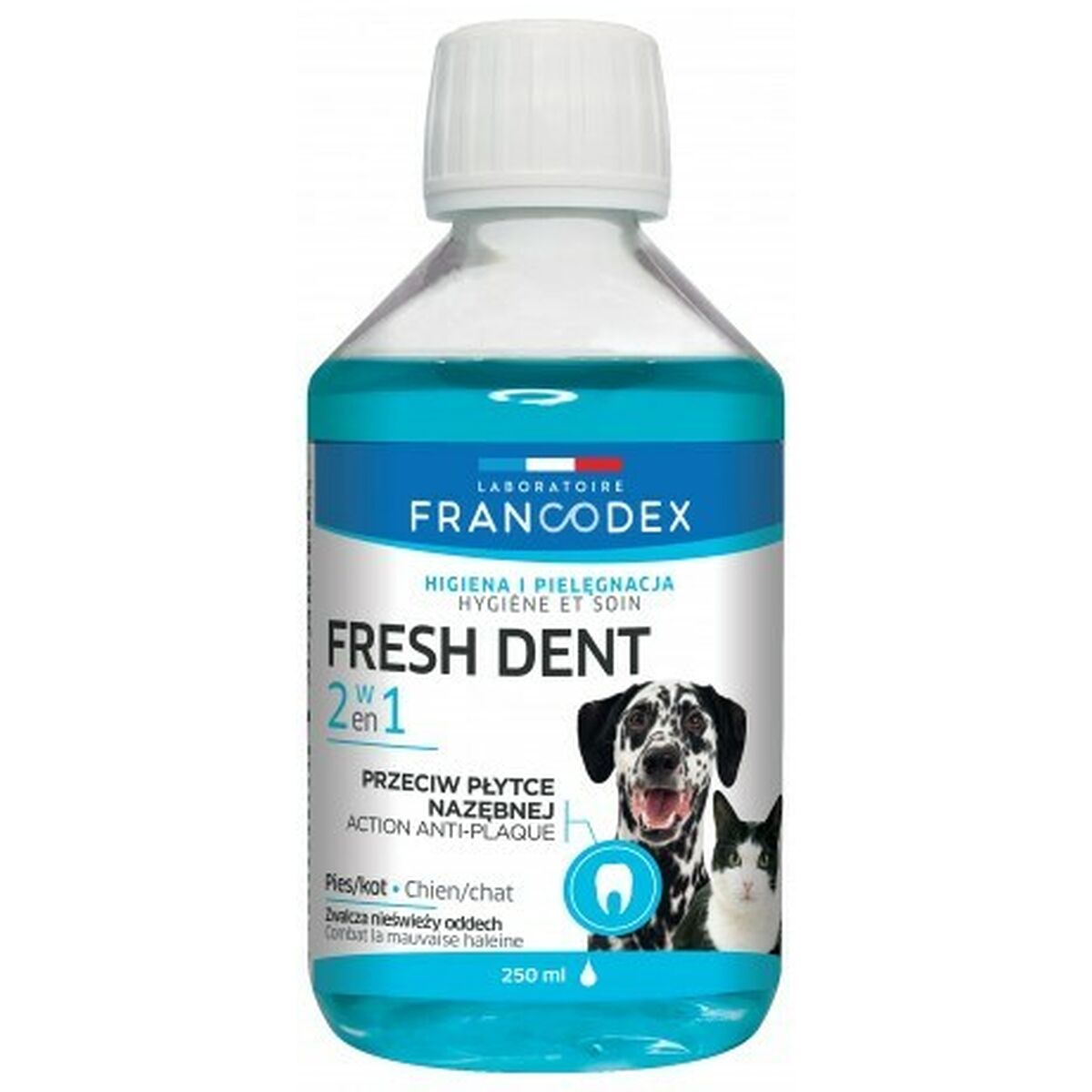 Colluttorio Francodex Fresh dent 250 ml Gatto Cane 2 S9175124_0