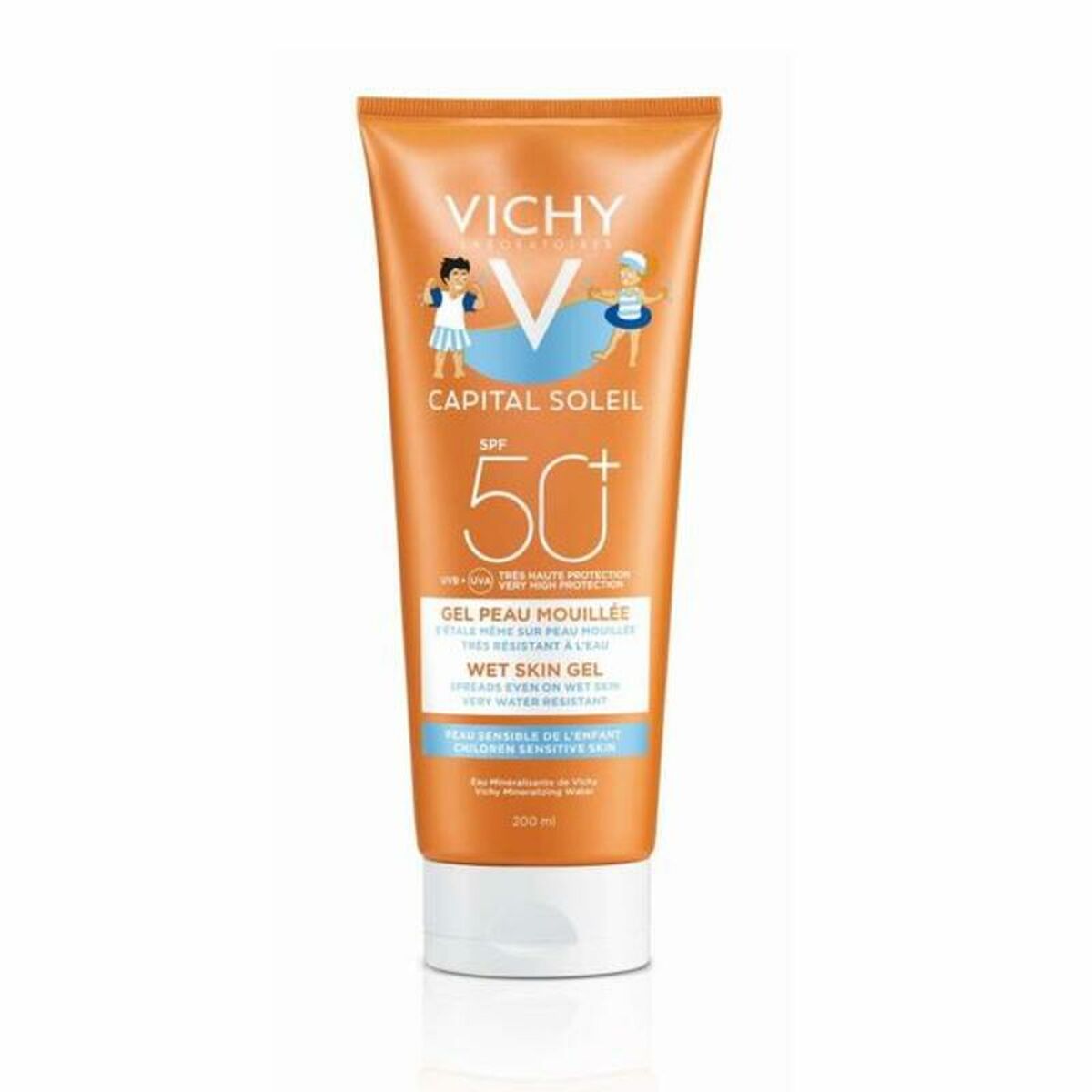 Gel Protezione Solare Vichy Capital Soleil Bambini SPF 50 (200 ml) 2 S0581189_0