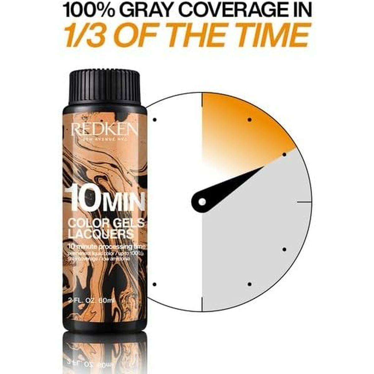Tintura Permanente Redken Color Gels Lacquers Minutos 3 x 60 ml Nº 6ABN-6.19 (3 Unità) 3 S05108694_1