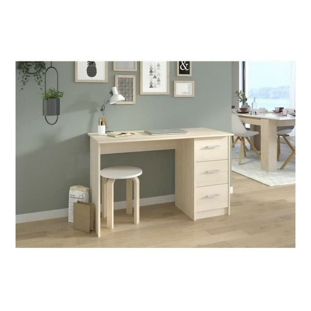Scrivania Parisot Essentielle Acacia 121,2 x 74,3 x 55 cm 3 S7106869_1