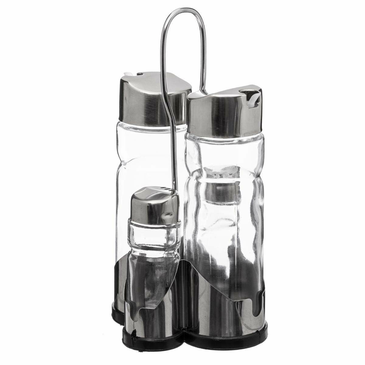 Portasale con Coperchio Secret de Gourmet Multicolore Trasparente Vetro Acciaio inossidabile 9 S7900874_7