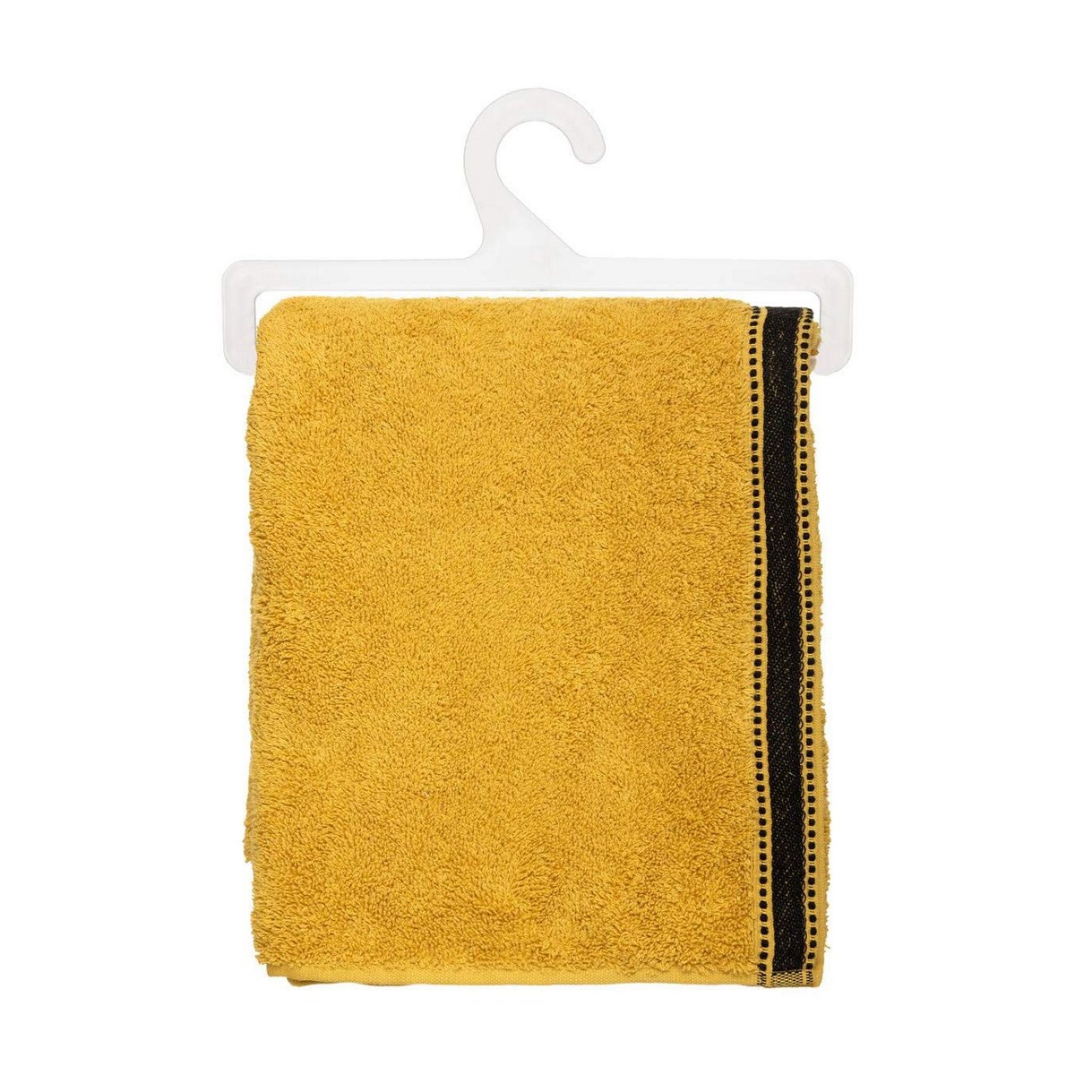 Telo da bagno 5five Simply Smart Premium Senape Cotone 70 x 130 cm 3 S7909857_1