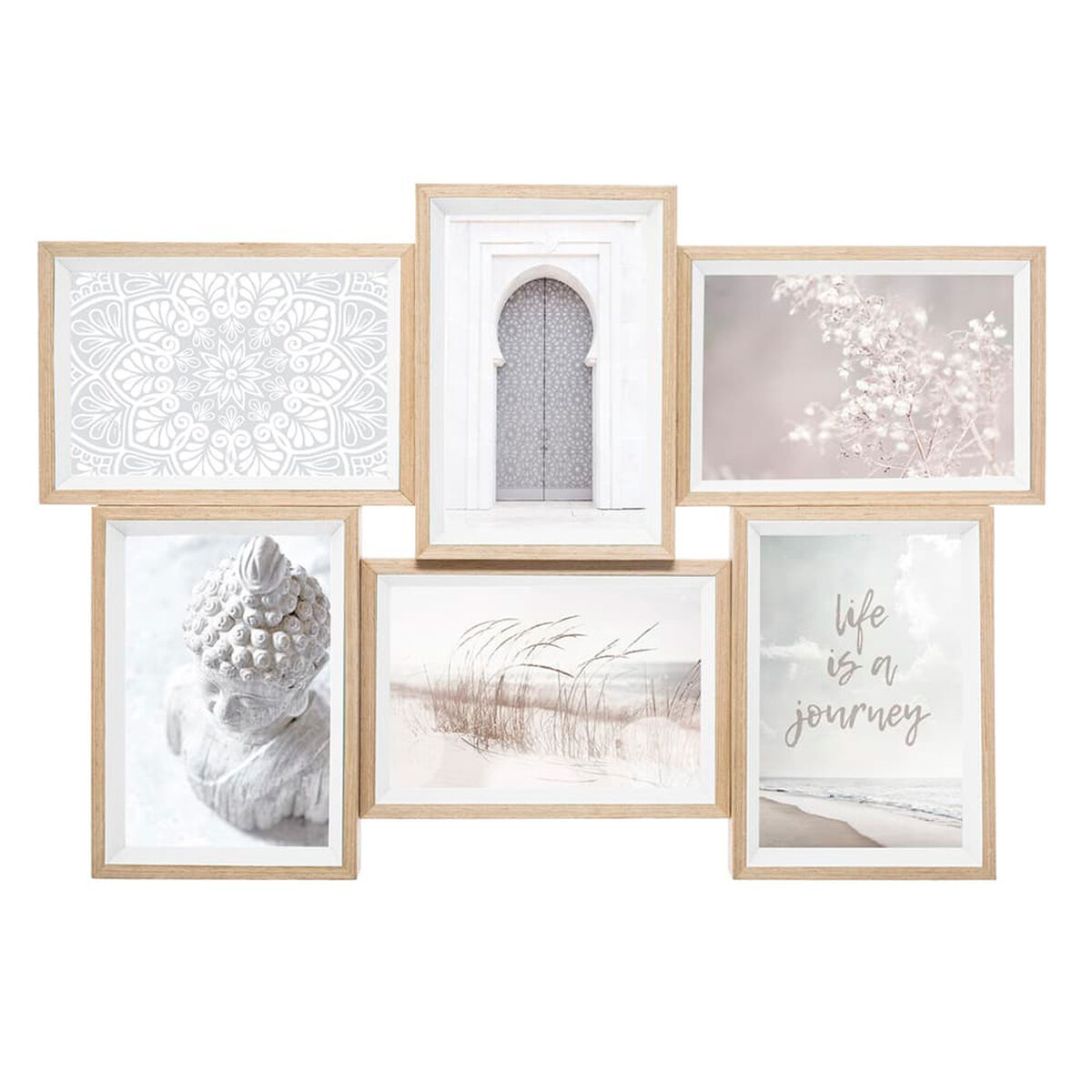 Cornice Portafoto Atmosphera Mille-Mille 45 x 31 cm Legno MDF 2 S7910240_0