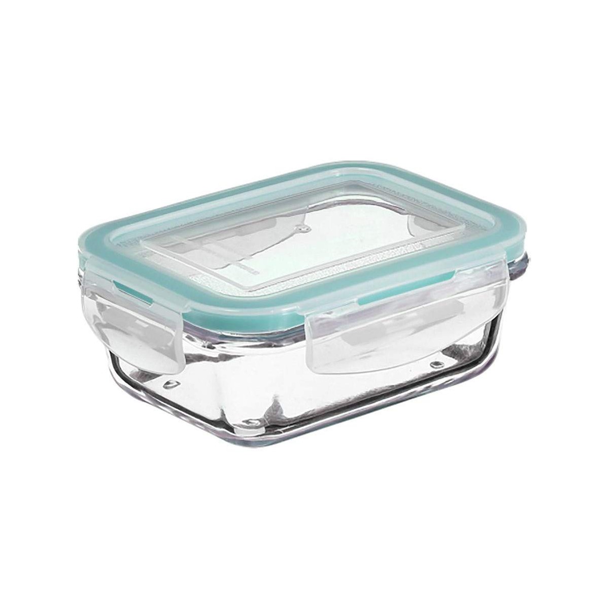 Porta pranzo 5five Simply Smart Azzurro Trasparente Cristallo 540 ml 16,3 x 11,5 x 5,5 cm Rettangolare 2 S7902121_0