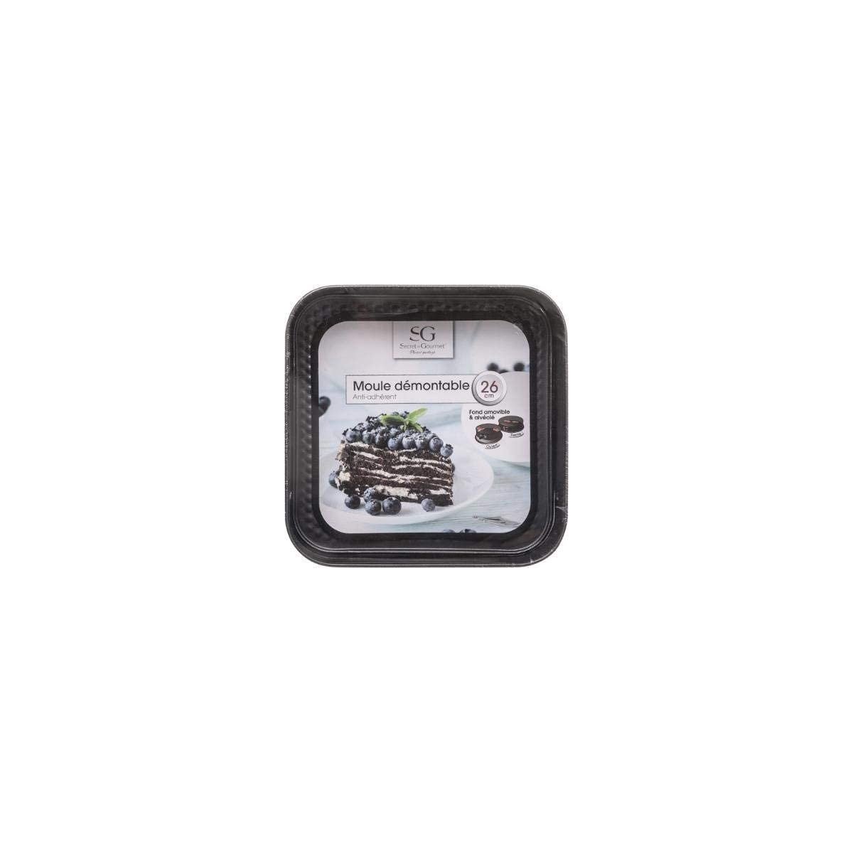 Stampo Removibile 5five Simply Smart Nero Metallo 26 x 26 cm 6 S7906751_4