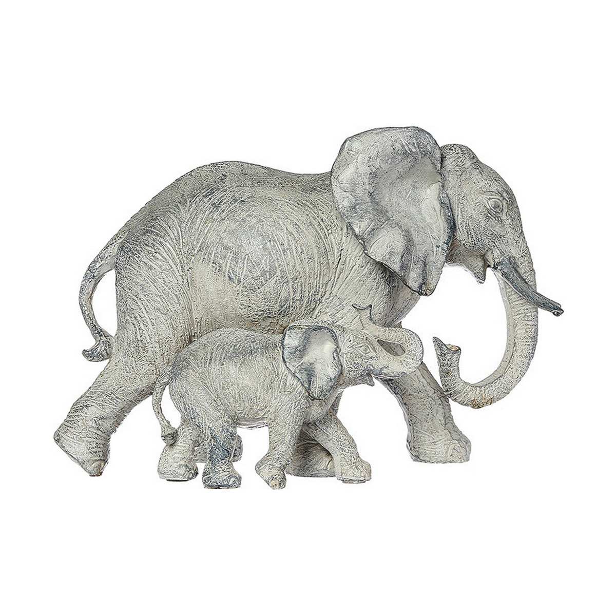 Statua Decorativa Atmosphera 15,5 x 22,5 x 12 cm Resina Elefante Multicolore 2 S7907915_0