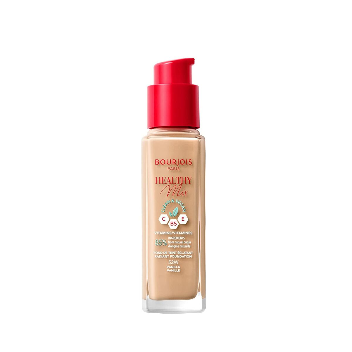 Base Cremosa per il Trucco Bourjois Healthy Mix 52-vanilla 30 ml 3 S05106447_1