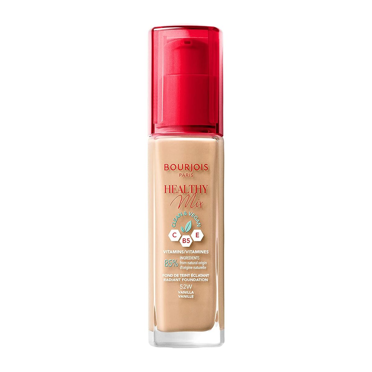 Base Cremosa per il Trucco Bourjois Healthy Mix 52-vanilla 30 ml 2 S05106447_0