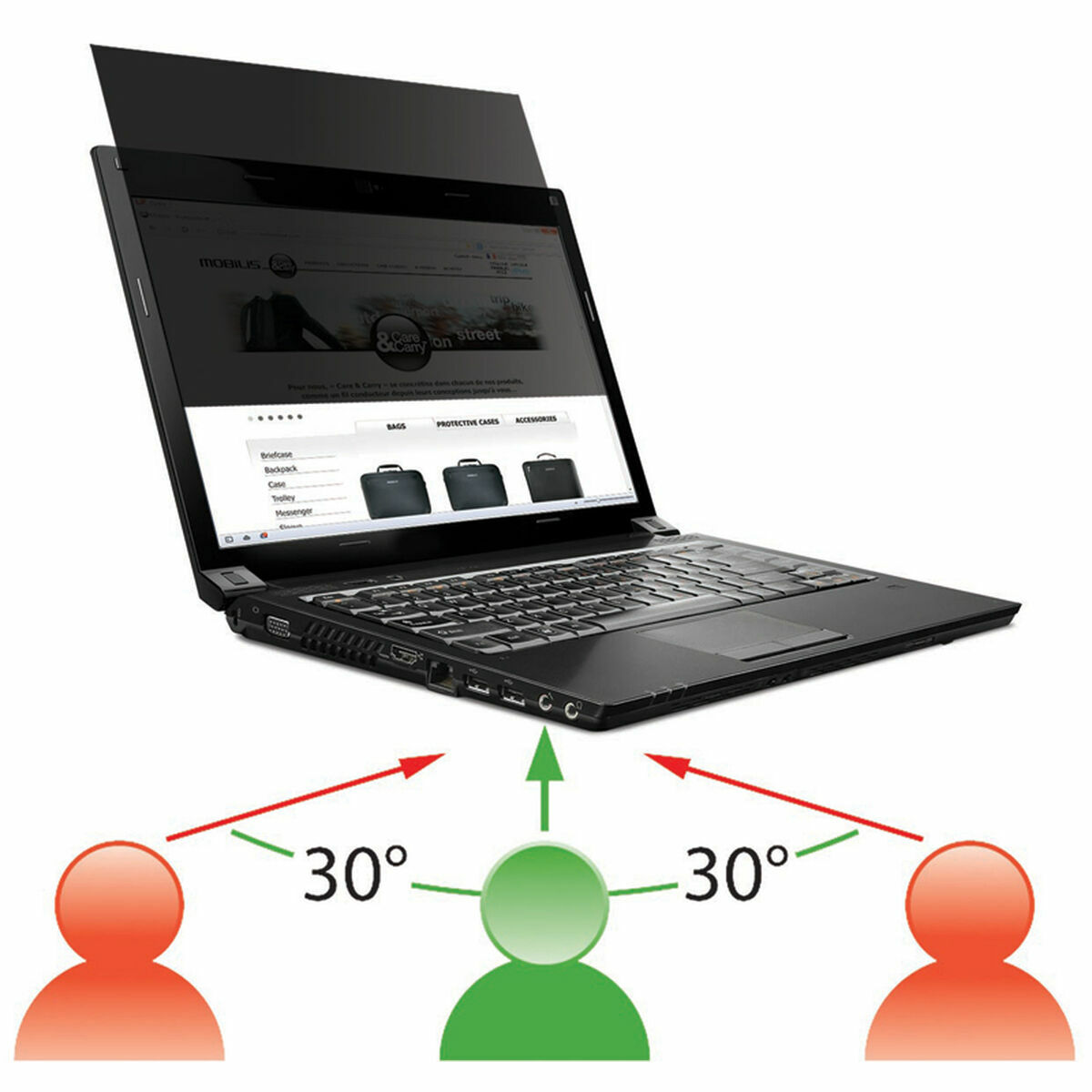 Filtro Privacy per Monitor Mobilis 016233 4 S7701826_2