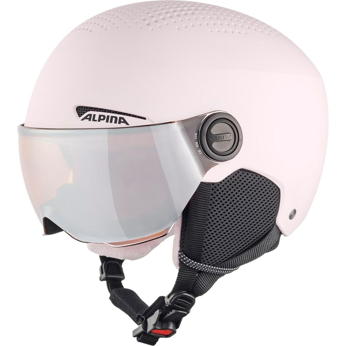 Casco da sci Alpina Zupo Visor Q Lite Rosa Monocromatica 51-55 cm 2 S9144496_0