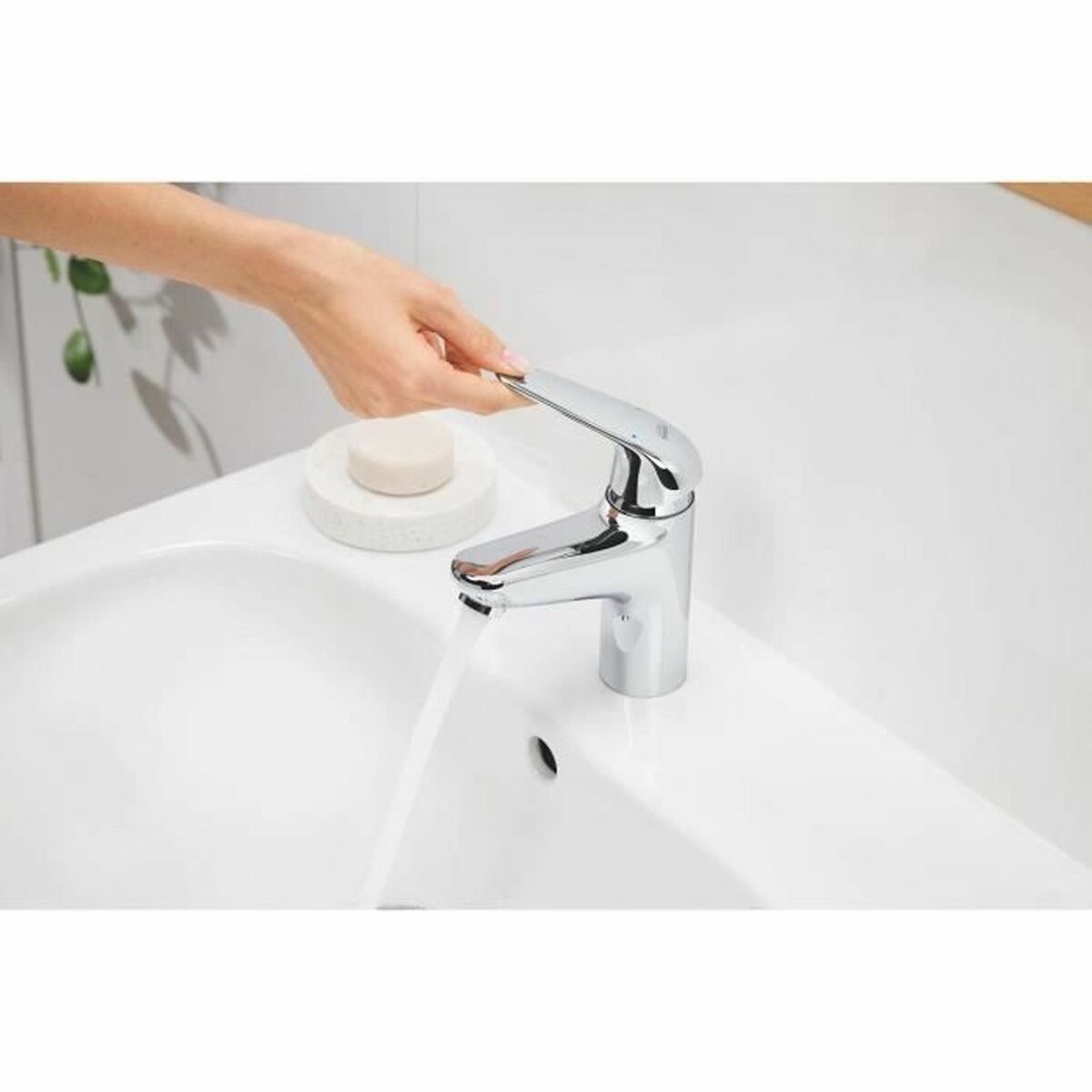 Rubinetto Monocomando Grohe Metallo Ottone 3 S71003248_1