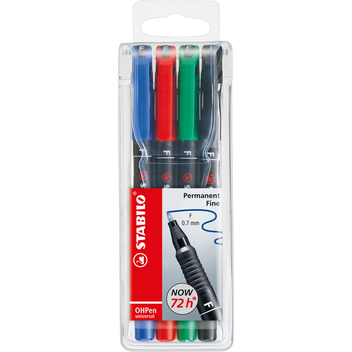 Set di Pennarelli Stabilo Oh Pen Multicolore 0,7 mm (5 Unità) 3 S8434280_1