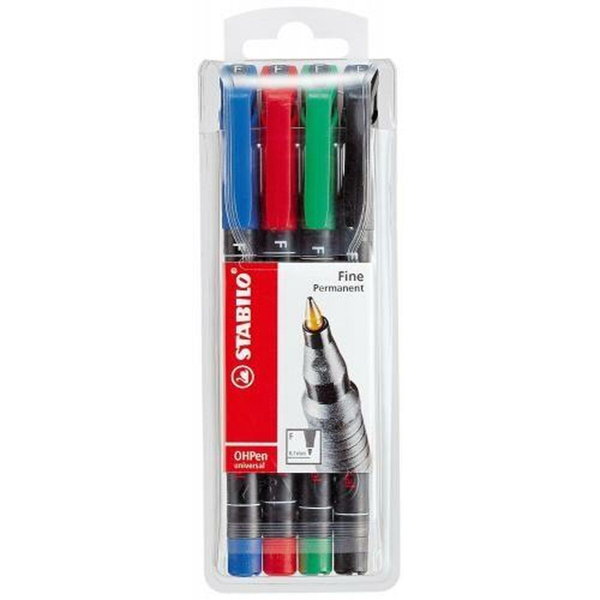 Set di Pennarelli Stabilo Oh Pen Multicolore 0,7 mm (5 Unità) 4 S8434280_2