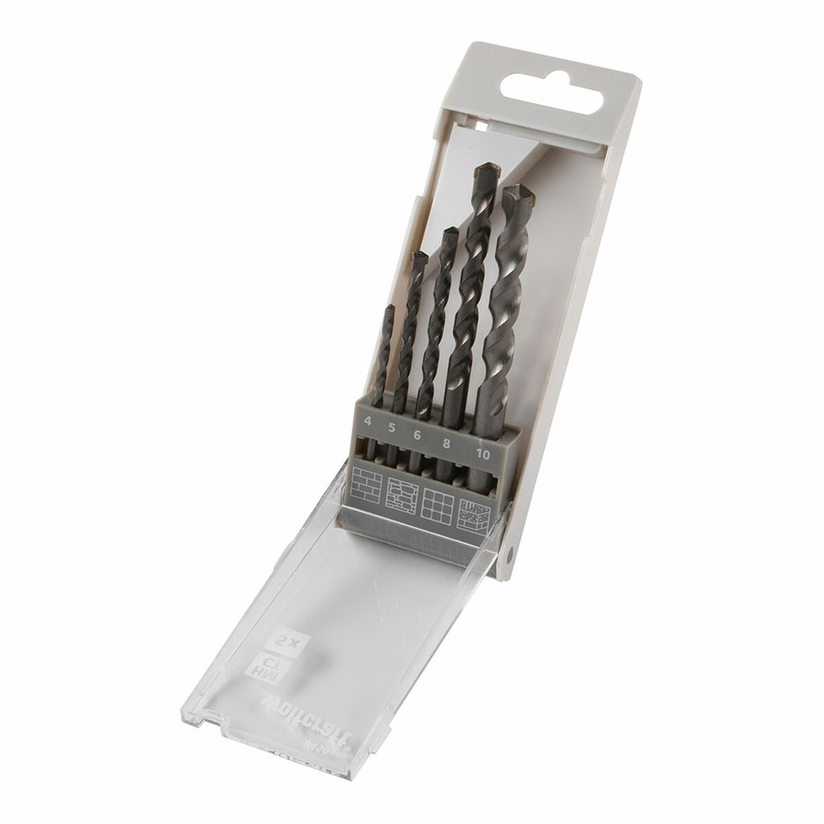 Set di trapani Wolfcraft 8450000 Pietra 5 Pezzi 2 S7917606_0