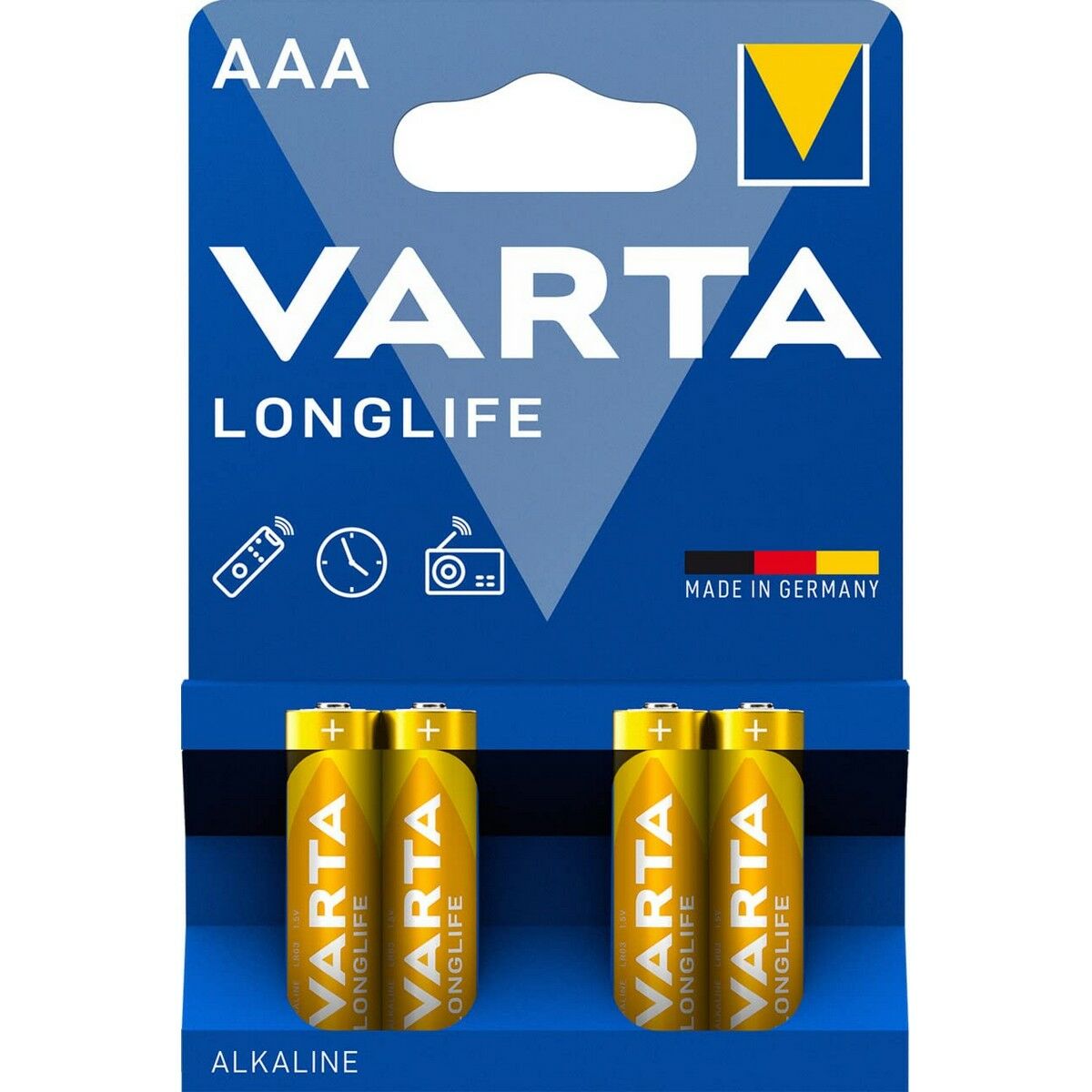 Batterie Alcaline Varta 4103 1,5 V AAA (4 Unità) 4 S9106275_2