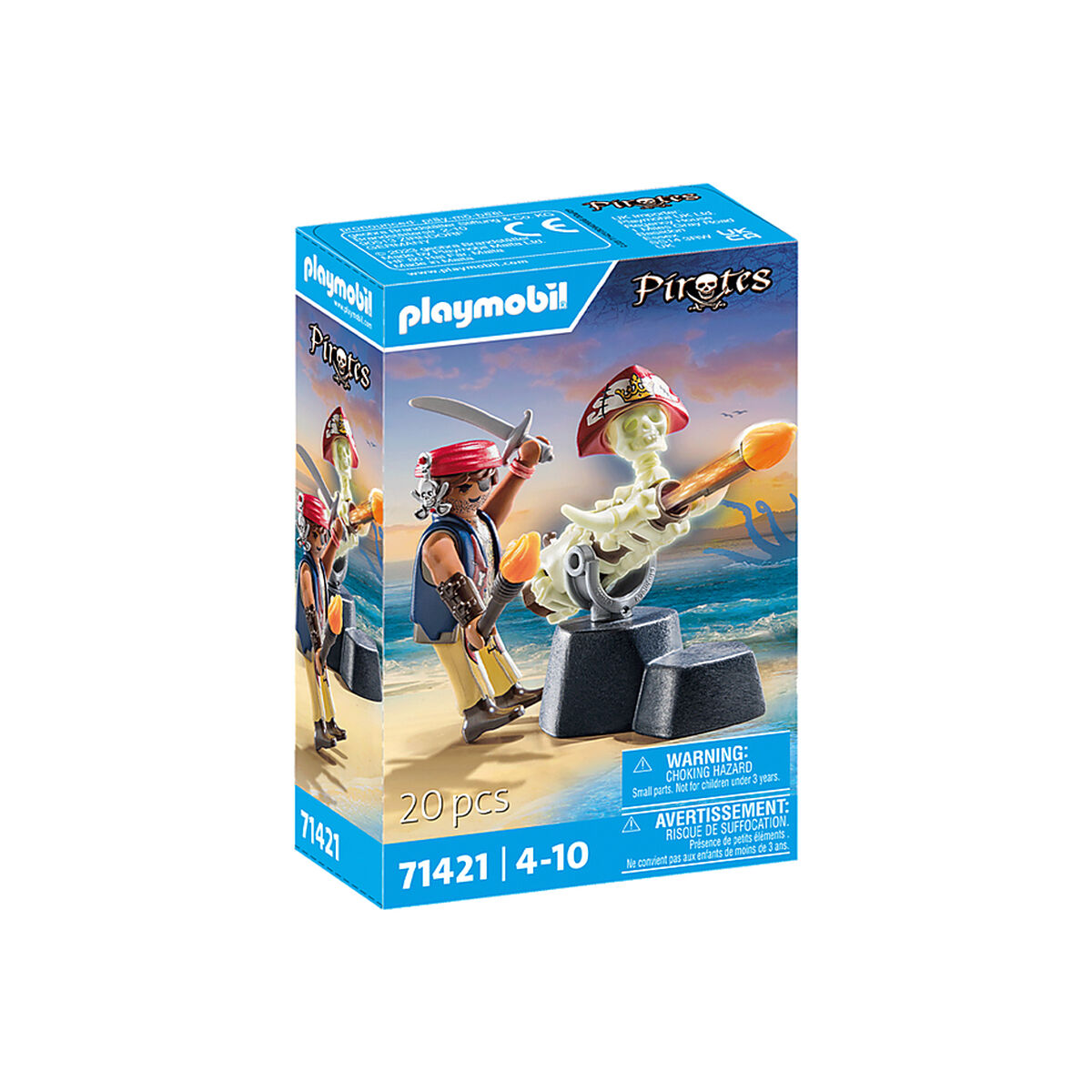 Playset Playmobil 71421 Pirata 20 Pezzi 2 S2435544_0