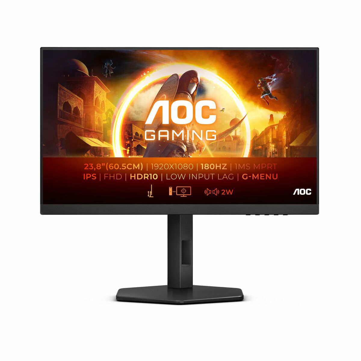Monitor Gaming AOC 24G4X Full HD 24" 23,8" 180 Hz 2 S9911142_0