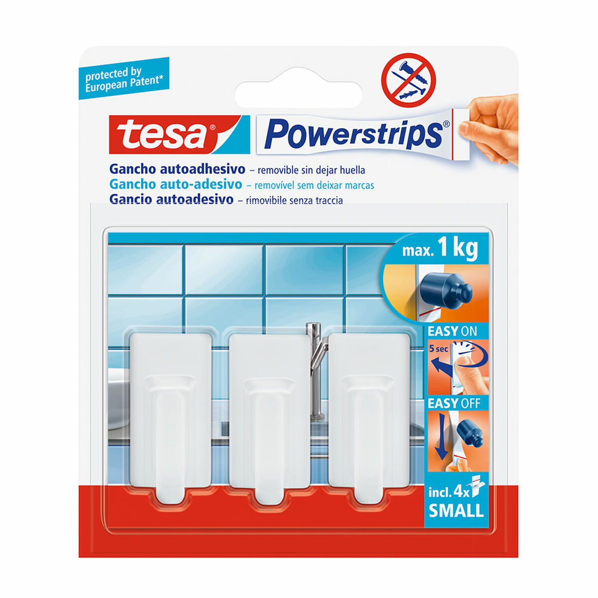 Gancio per appenderla TESA 1 Kg 2 S7908645_0