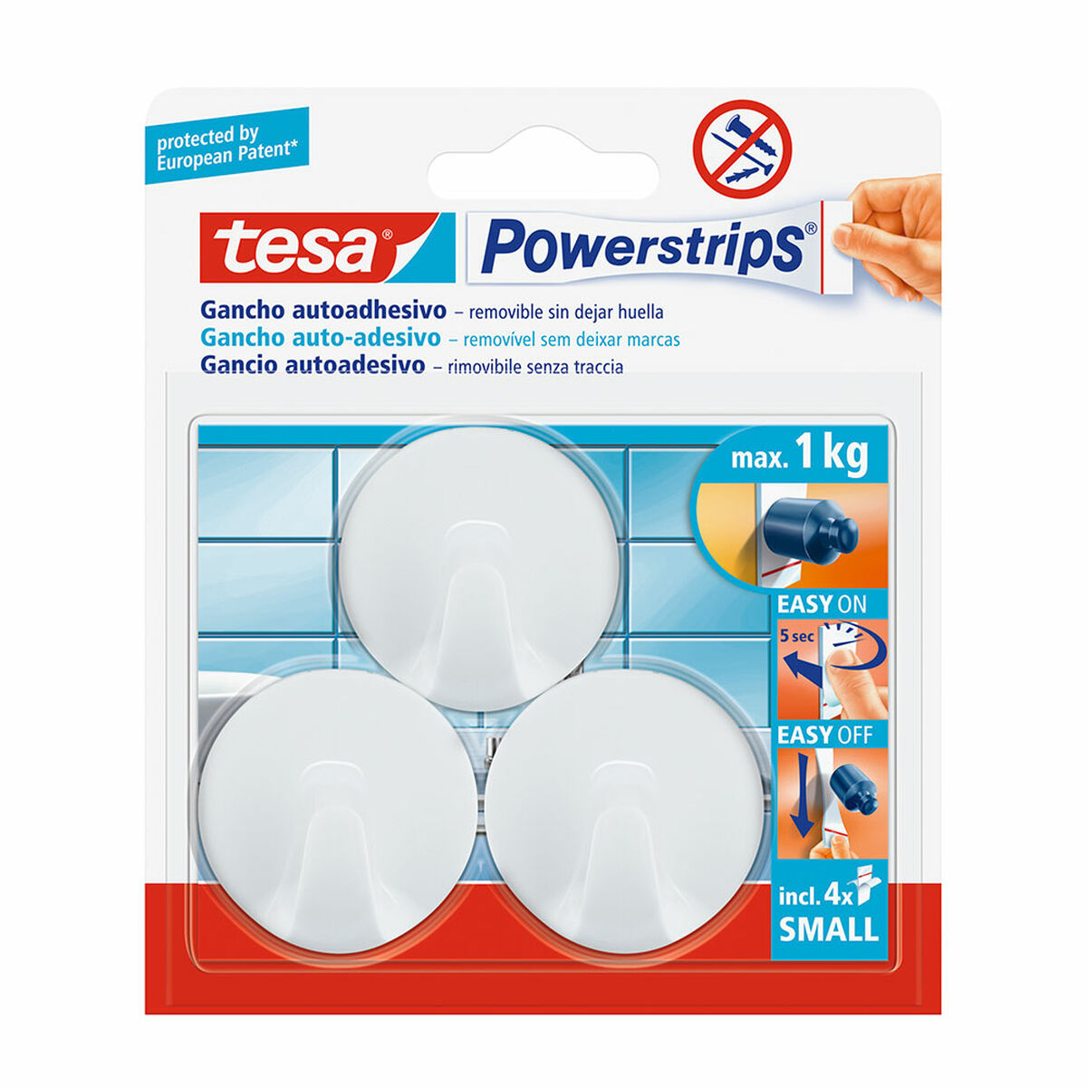 Gancio per appenderla TESA 1 Kg 2 S7908646_0