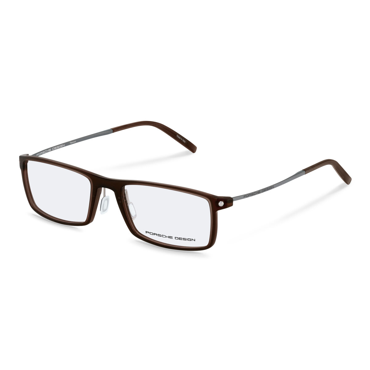 Montatura per Occhiali Uomo Porsche Design P8384-D-55 Marrone Ø 55 mm 2 S0370155_0