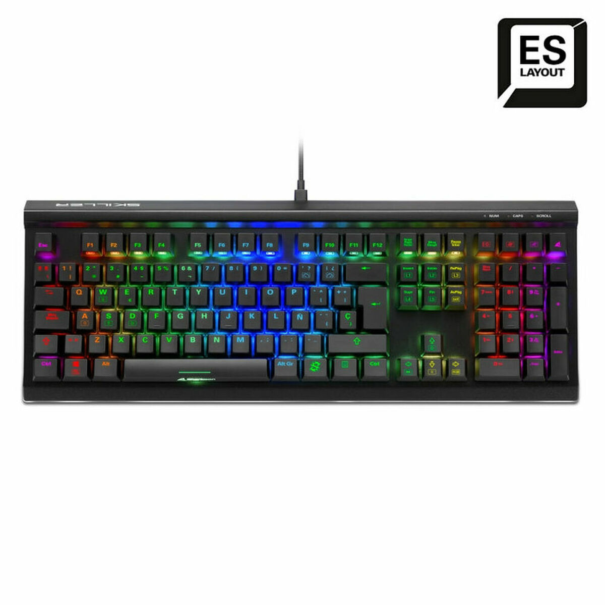 Tastiera per Giochi Sharkoon SGK60 RGB 2 S5612275_0