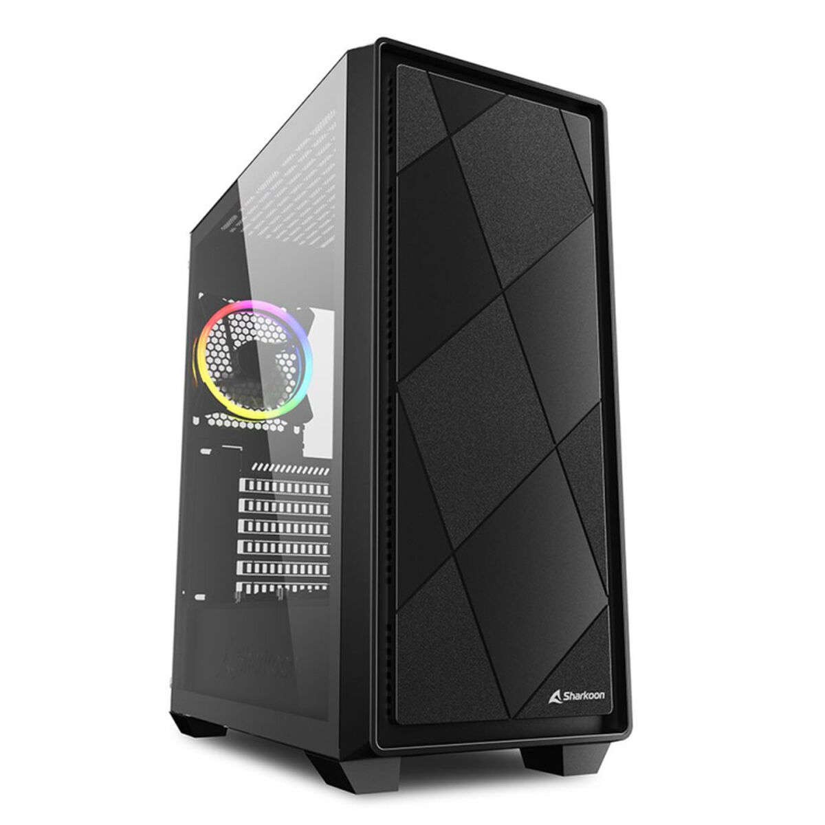Case computer desktop ATX Sharkoon VS8 RGB Nero 2 S5624598_0