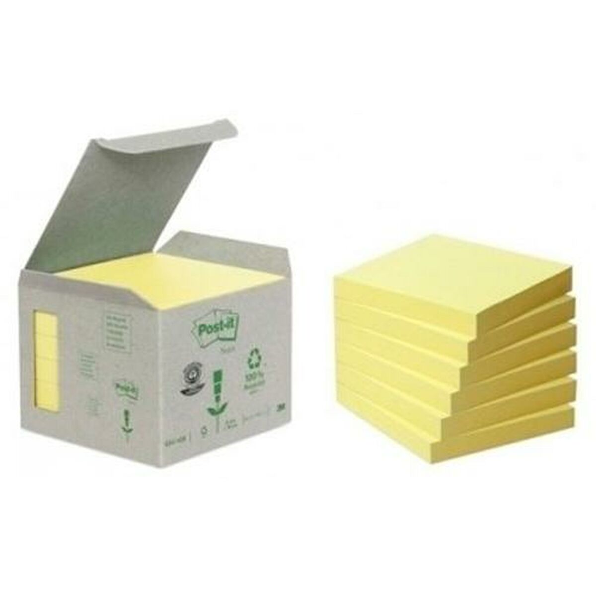 Set di Post-it Adesivi Post-it Giallo 6 Pezzi 76 x 76 mm (4 Unità) 3 S8426202_1