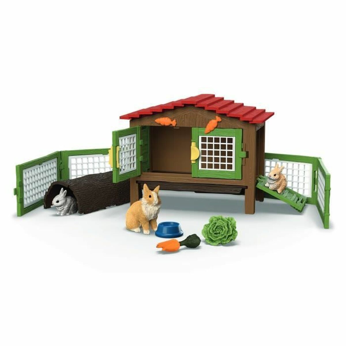 Playset Schleich Rabbit Hutch Set 2 S71012368_0