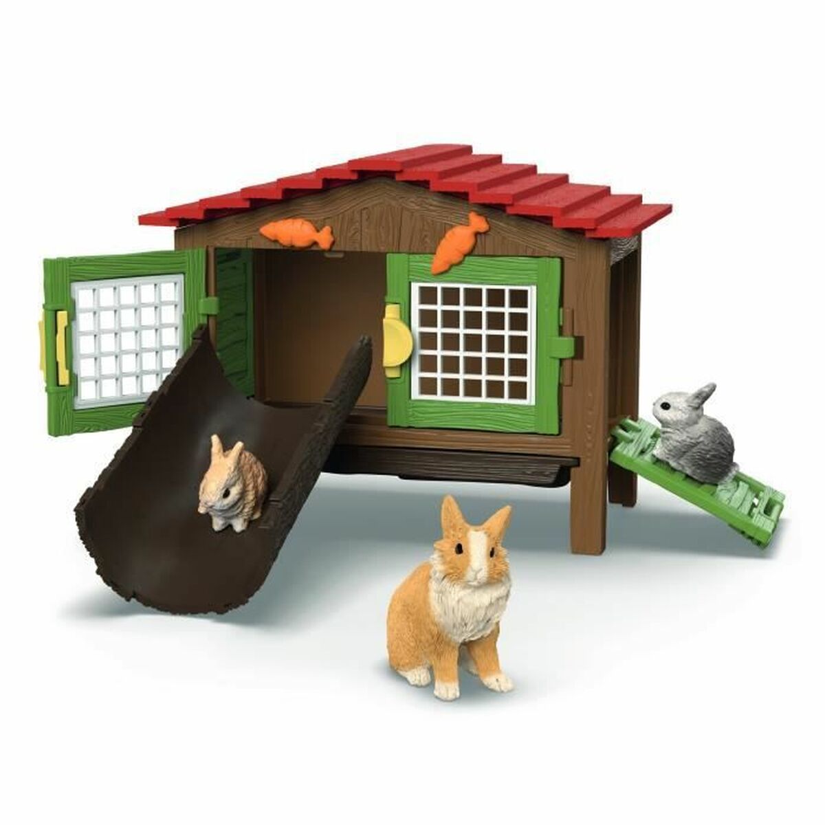 Playset Schleich Rabbit Hutch Set 3 S71012368_1