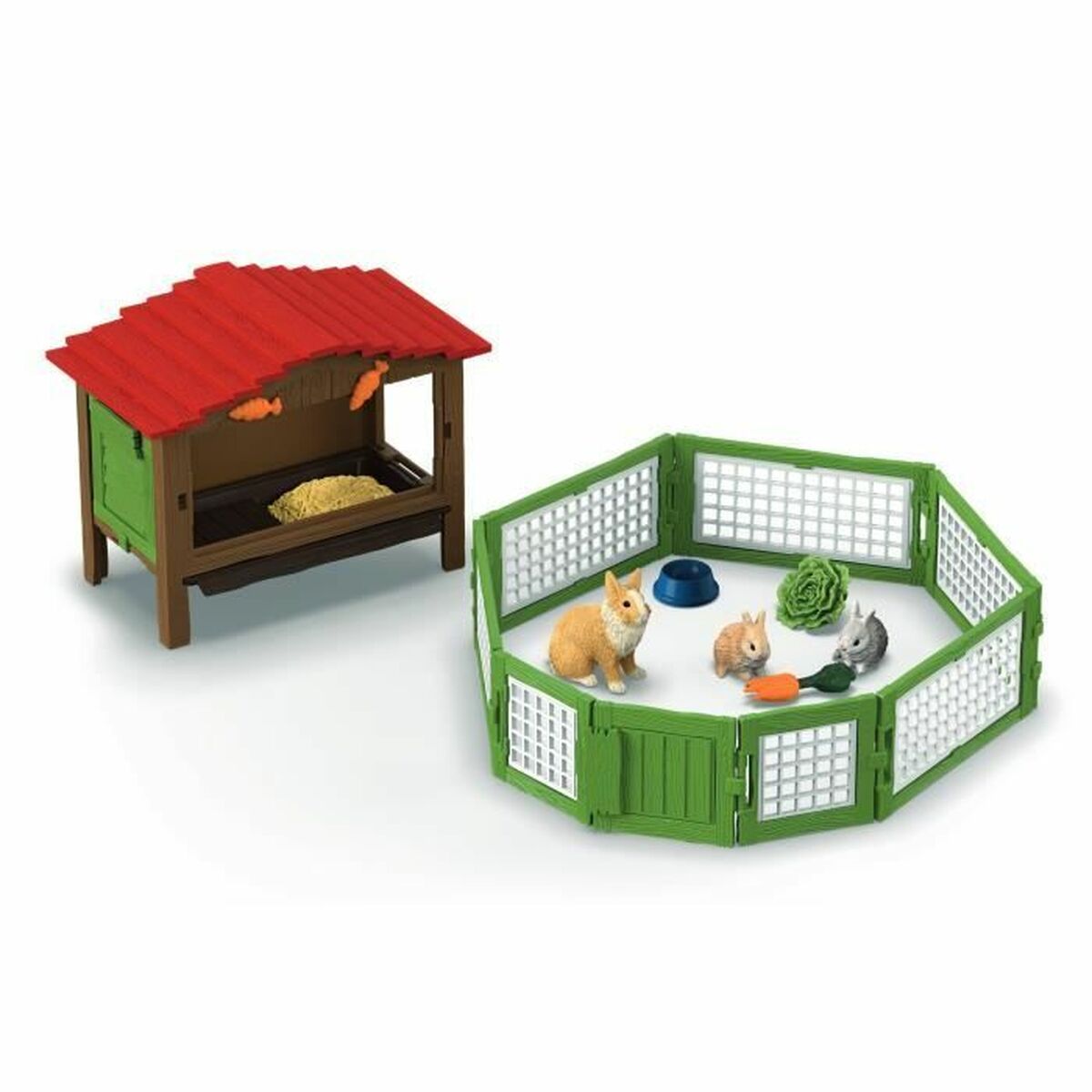 Playset Schleich Rabbit Hutch Set 5 S71012368_3