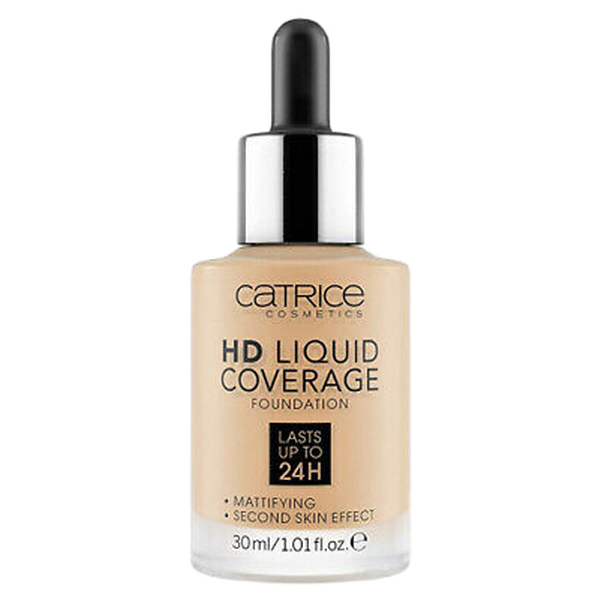 Base per Trucco Fluida Catrice HD Liquid Coverage Nº 032 Nude beige 30 ml 2 S05119427_0
