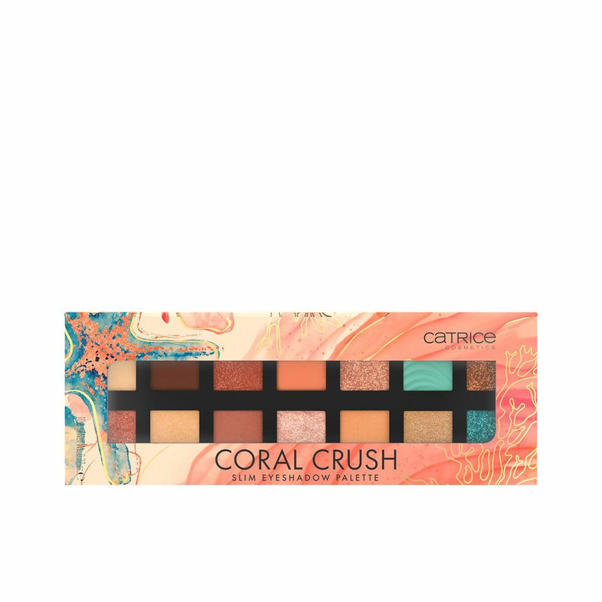 Palette di Ombretti Catrice Coral Crush Nº 030 Under the sea 10,6 g 2 S05122691_0