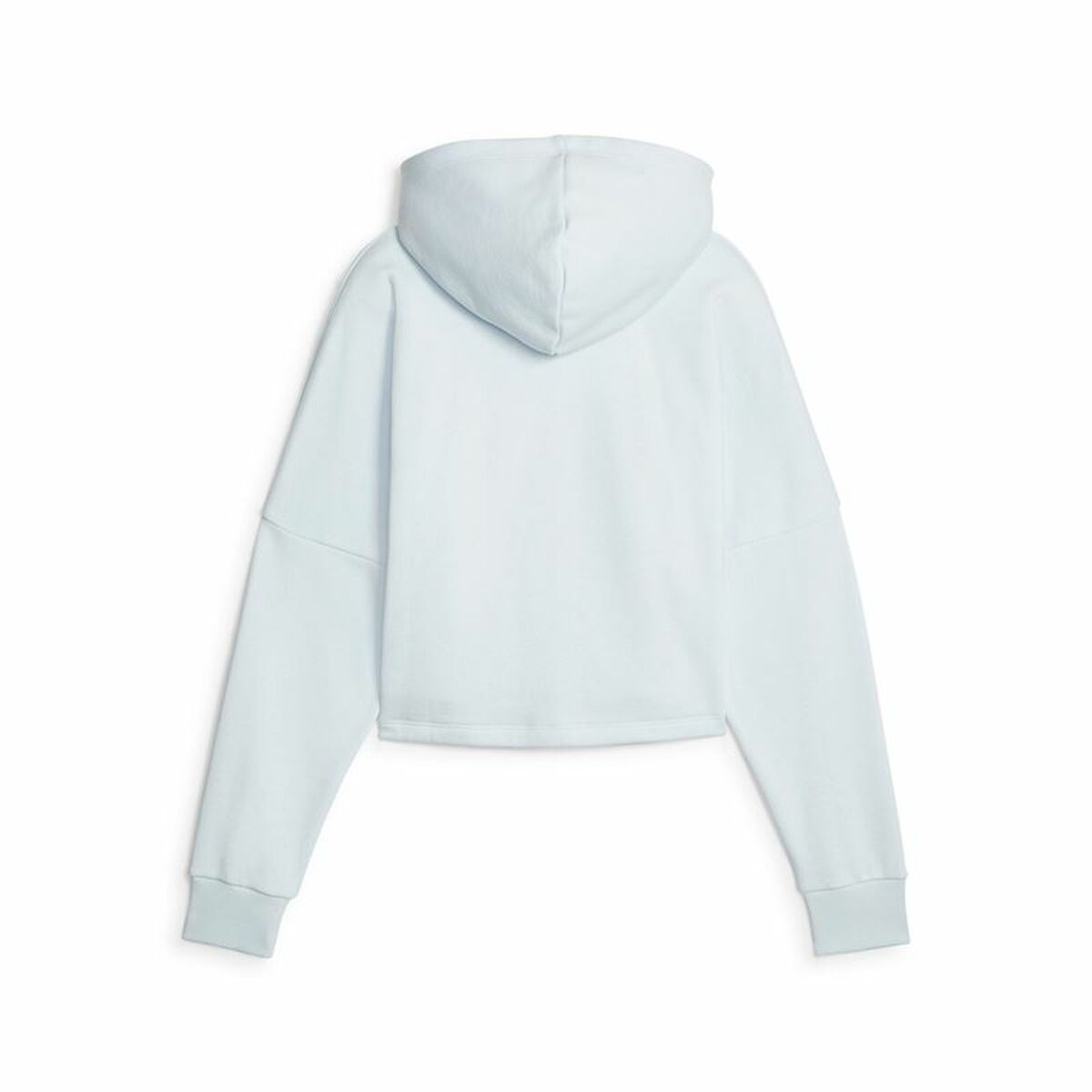 Felpa per Bambini Puma Ess Logo Croppedo Bianco 3 S64121620_1