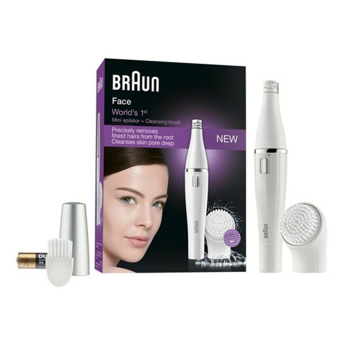 Pulitore-Epilatore Elettrico per il Viso Braun 810 4 S7112658_2