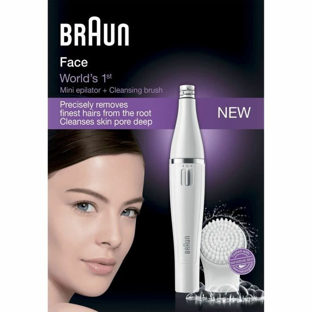 Pulitore-Epilatore Elettrico per il Viso Braun 810 6 S7112658_4