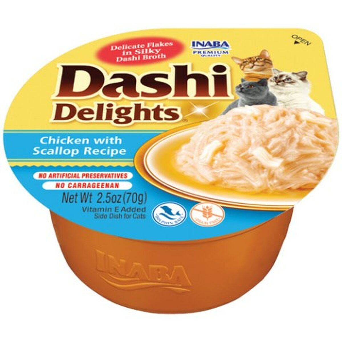 Spuntino per Cat Inaba Dashi Delights Pollo 70 g 2 S9183152_0