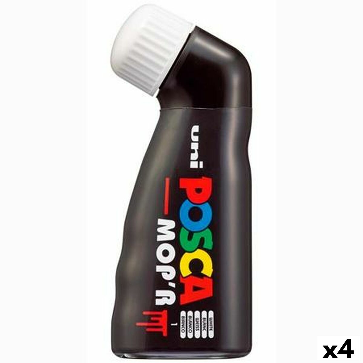Pennarello POSCA MOP´R PC-22 Bianco (4 Unità) 2 S8425131_0