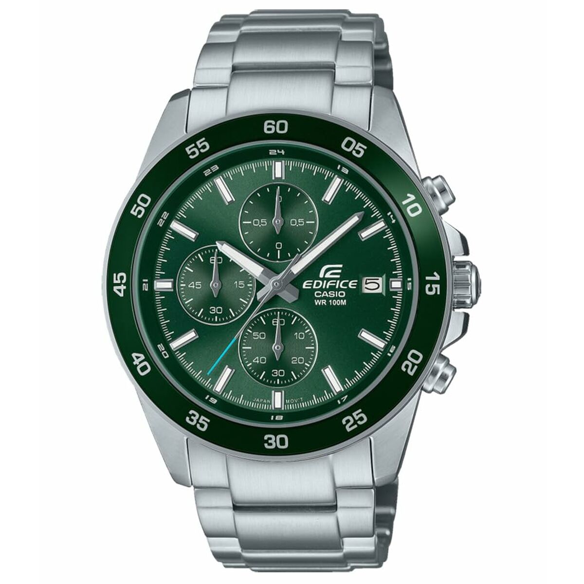 Orologio Uomo Casio EFR-526D-3AVUEF Verde Argentato (Ø 44 mm) 2 S7297009_0