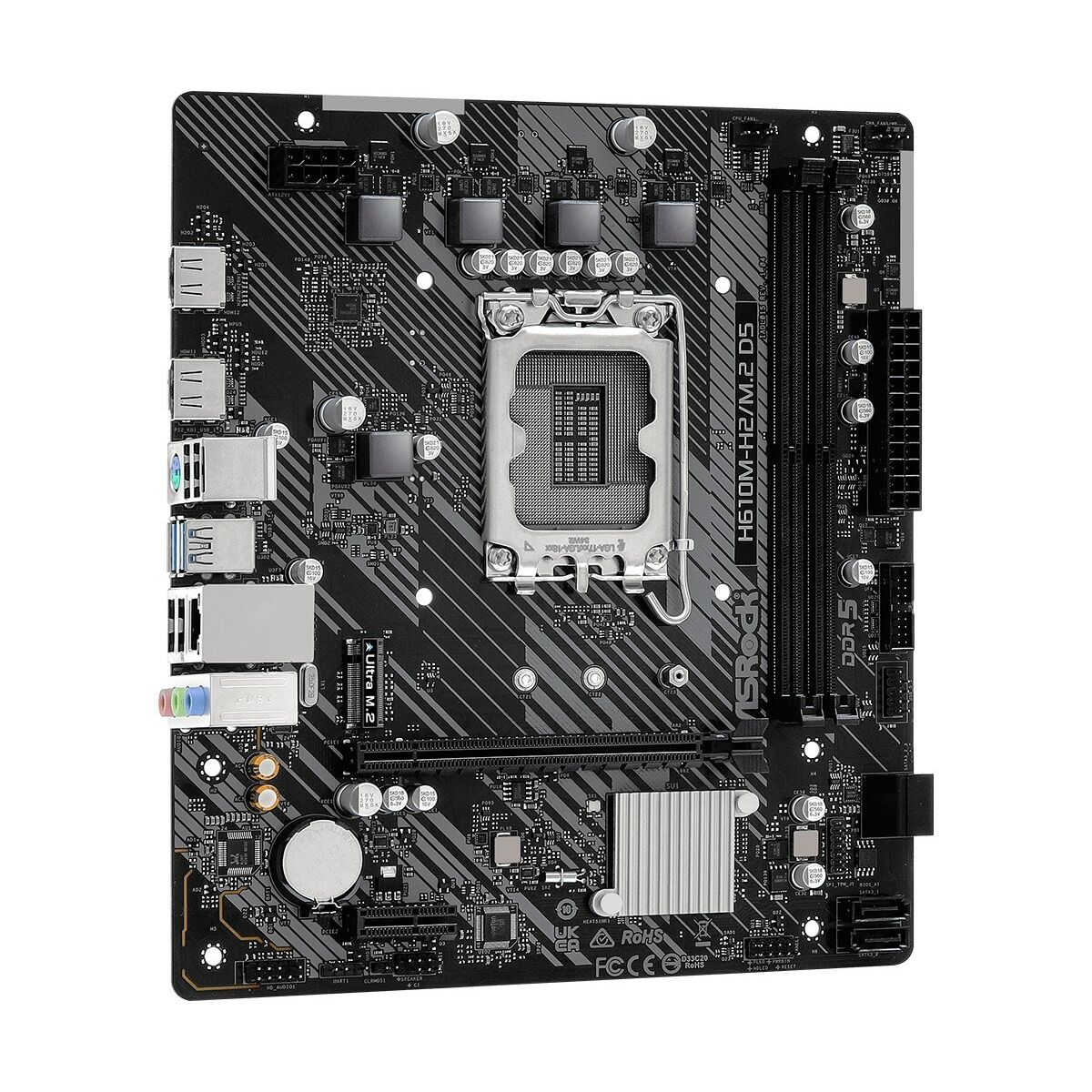 Scheda Madre ASRock H610M-H2/M.2 D5 LGA 1700 INTEL H610 5 S9138997_3