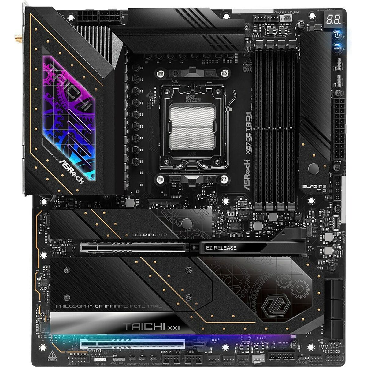 Scheda Madre ASRock X870E Taichi Intel Wi-Fi 6 AMD AM5 AMD X870E 2 S91106858_0