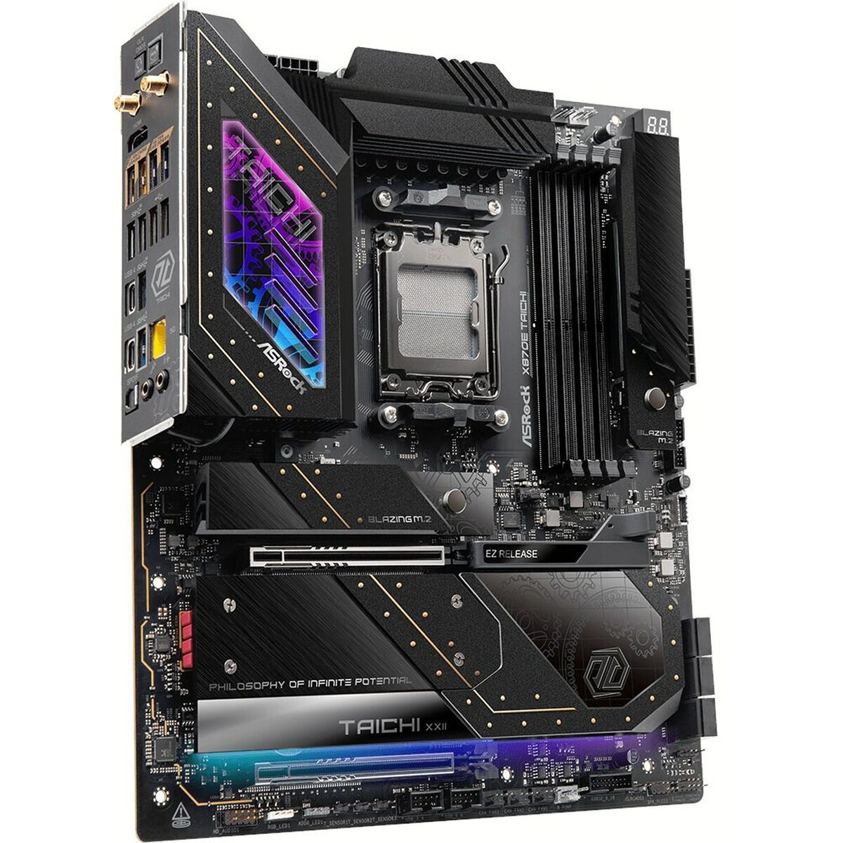 Scheda Madre ASRock X870E Taichi Intel Wi-Fi 6 AMD AM5 AMD X870E 5 S91106858_3