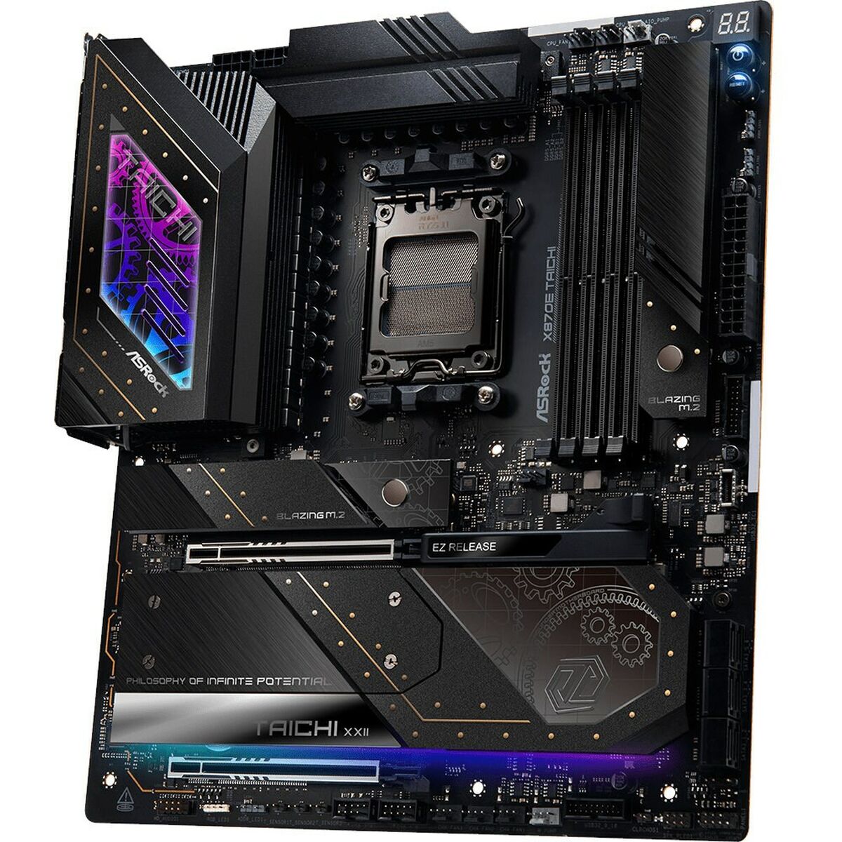Scheda Madre ASRock X870E Taichi Intel Wi-Fi 6 AMD AM5 AMD X870E 6 S91106858_4