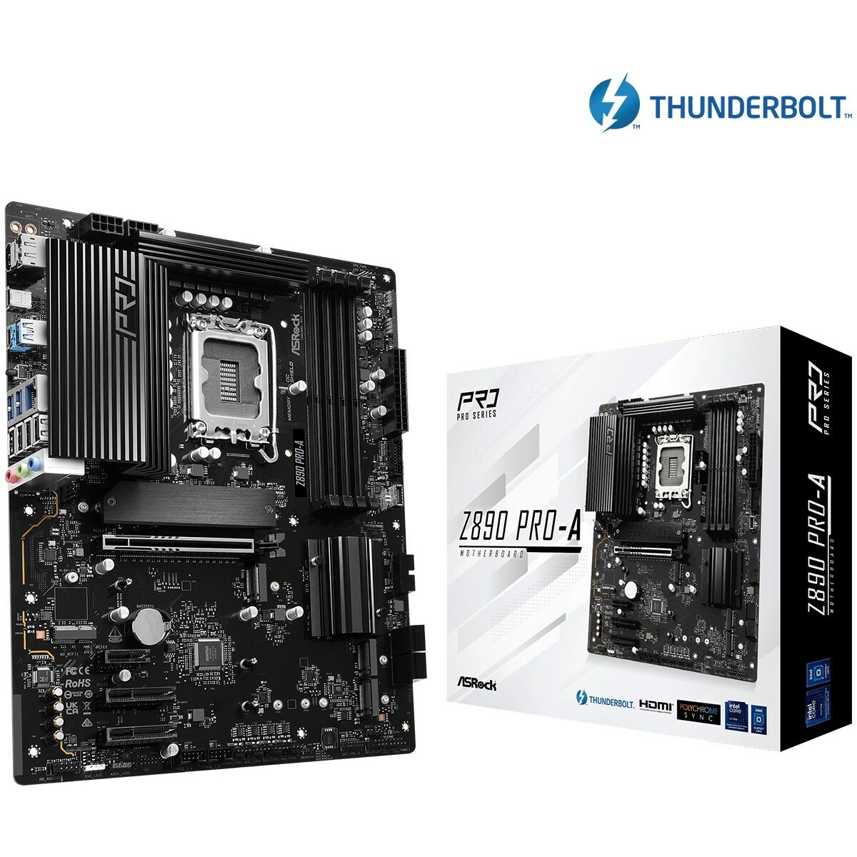 Scheda Madre ASRock Z890 Pro-A LGA 1851 Intel Z890 7 S91108406_5