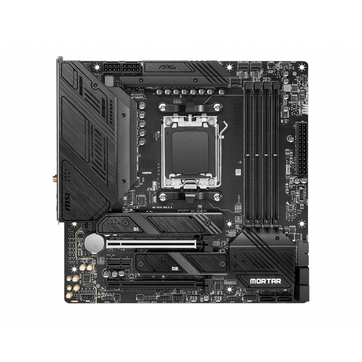 Scheda Madre MSI MAG B650M Mortar AMD AM5 AMD AMD B650 2 S7184252_0