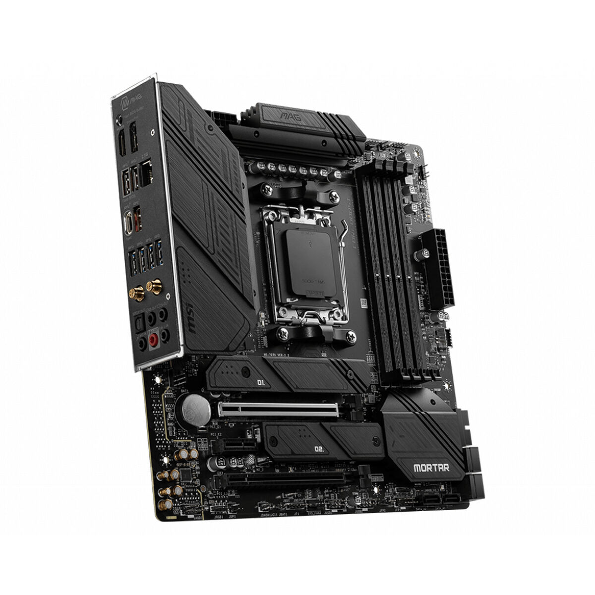 Scheda Madre MSI MAG B650M Mortar AMD AM5 AMD AMD B650 4 S7184252_2