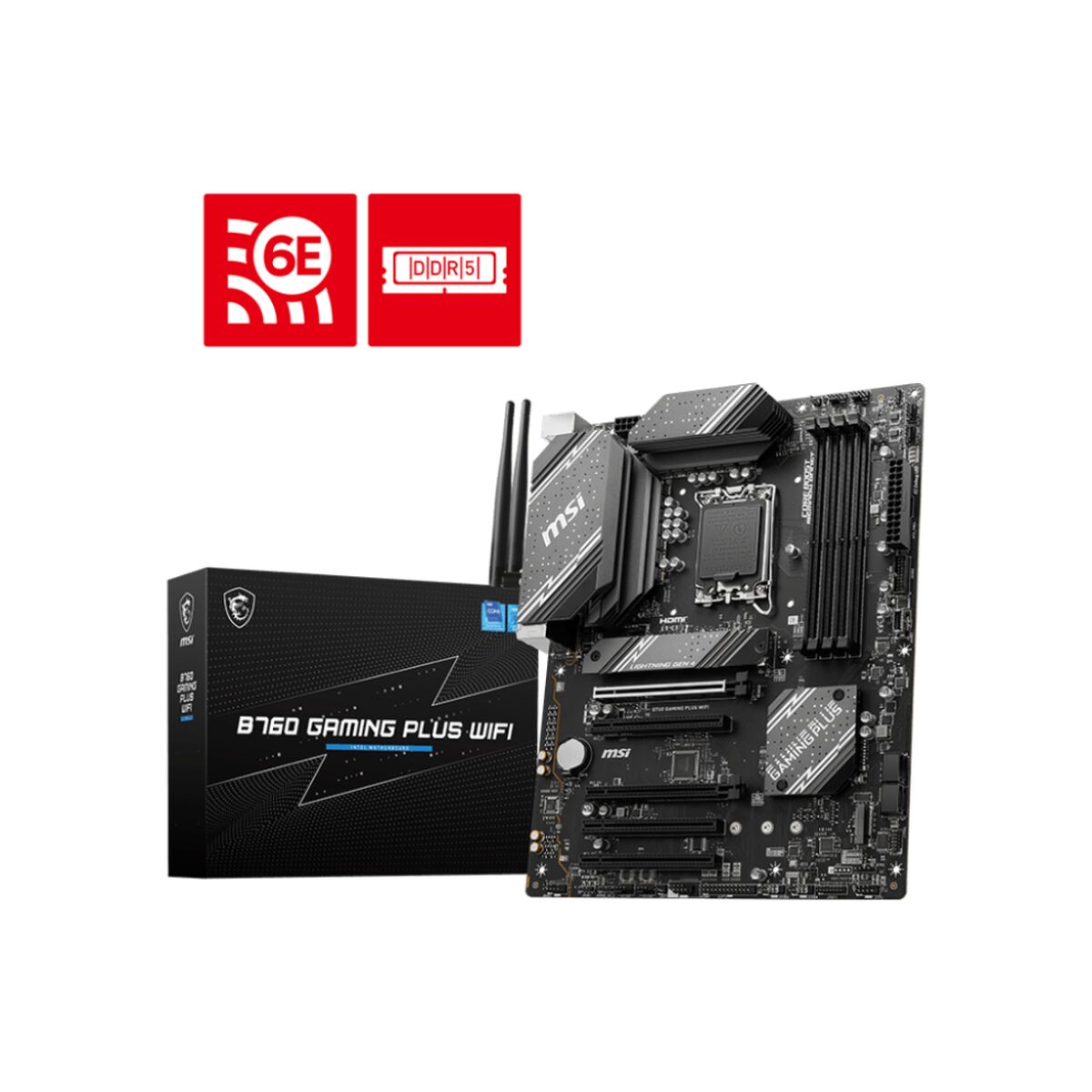 Scheda Madre MSI PRO B760 GAMING PLUS WI-FI Intel B760 LGA 1700 2 S5627089_0